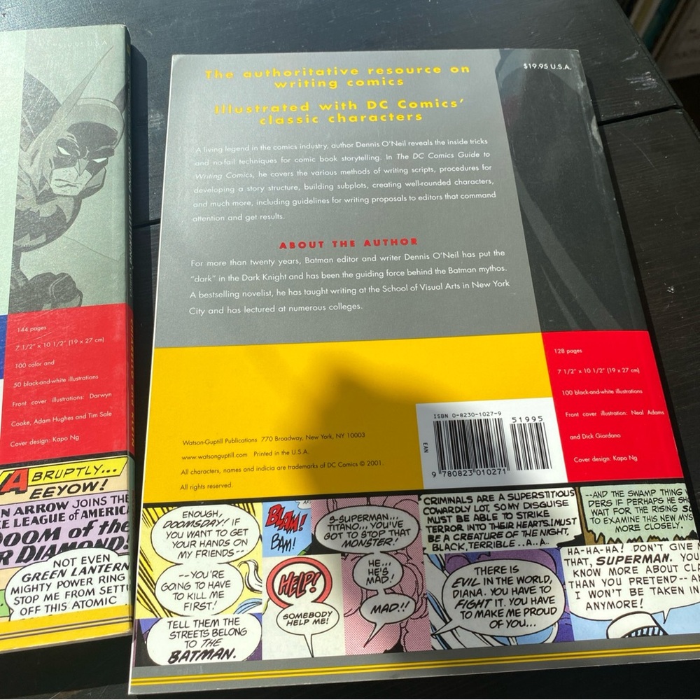 DC Comics 2 Set Guide to Coloring & Lettering Comics Writing Comics. - Picture 11 of 11